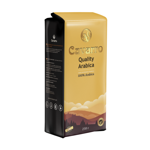 Кава мелена Cavarro "Quality Arabica" 250 г